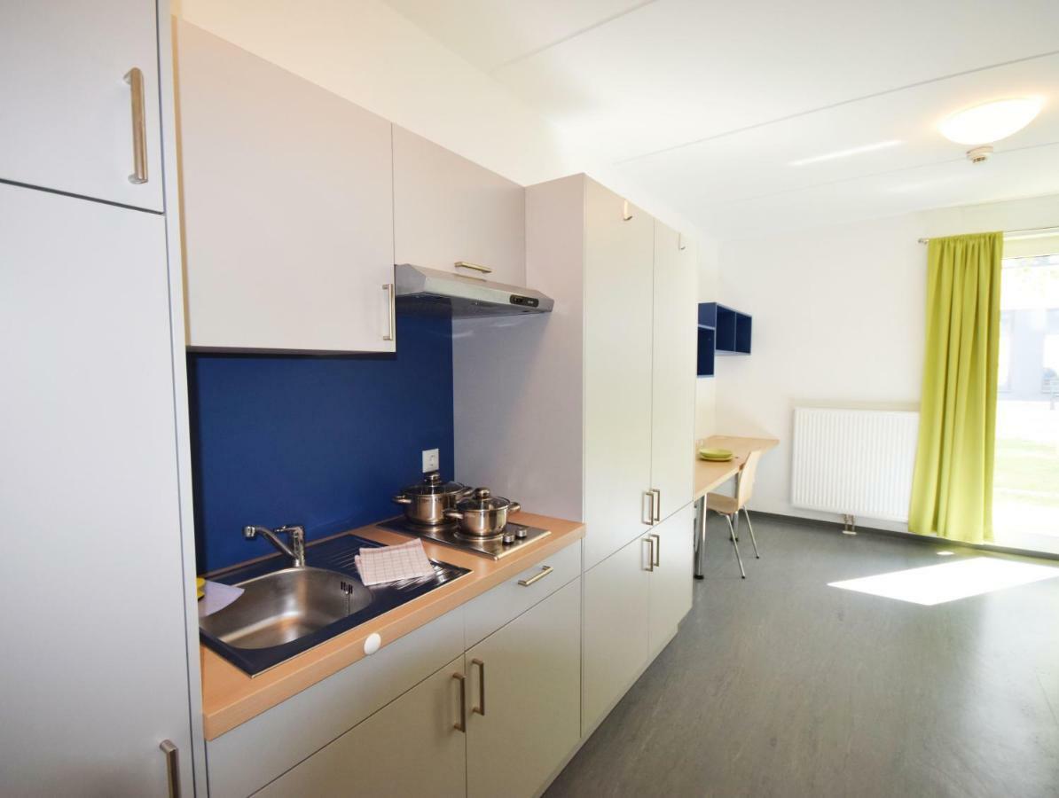 Campus-Gastehaus Aparthotel Mannheim Buitenkant foto
